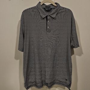 Polo Golf Ralph Lauren Mens Polo XL Blue Stripe